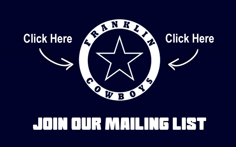 Join our Mailing List