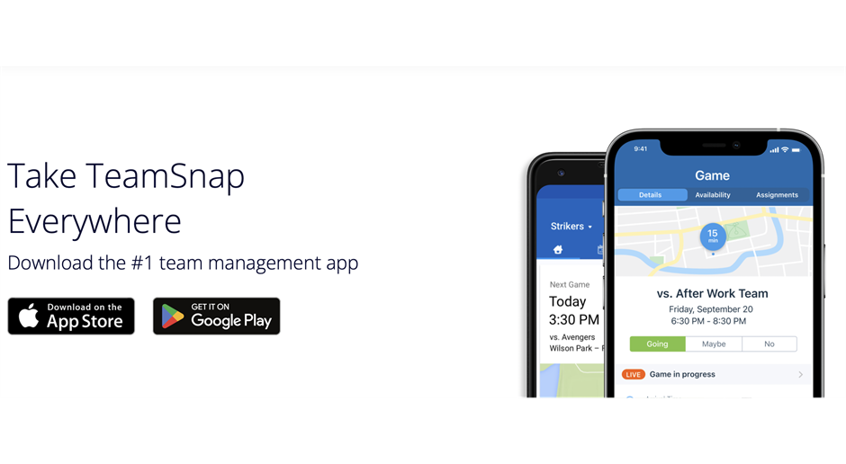 Download TeamSnap Today!